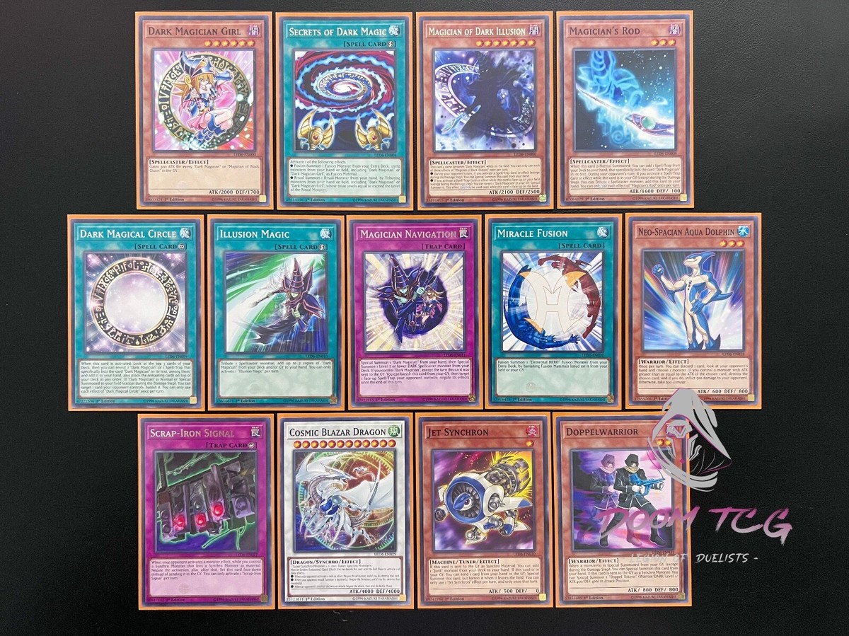 YuGiOh! Legendary Duelist: Magical Hero Set LED6-EN (Rare & Common