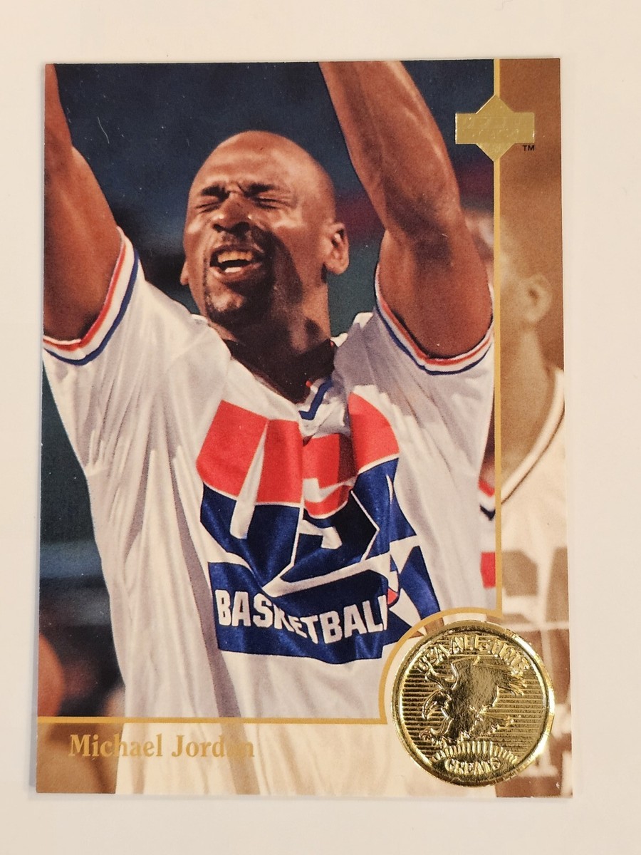 Michael Jordan Gold Medals 1994 Upper Deck USA Basketball Gold
