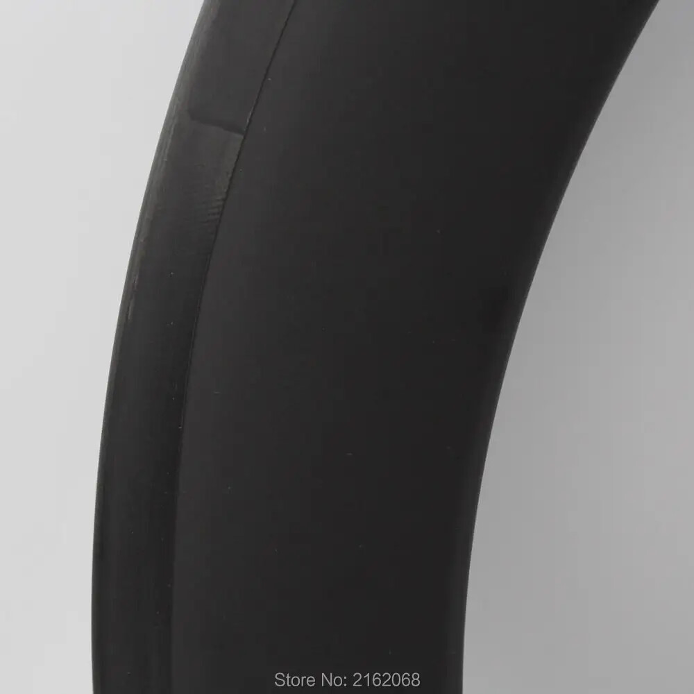 Set ruote tubolari 700C bici da strada 3 raggi ingranaggio fisso fibra di carbonio ruota bicicletta foto 4