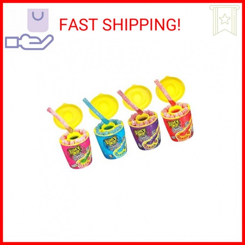 Juicy Drop Gummy Dip 'N Stix, Sweet Gummy Sticks W/ Sour Dipping Gel, 8