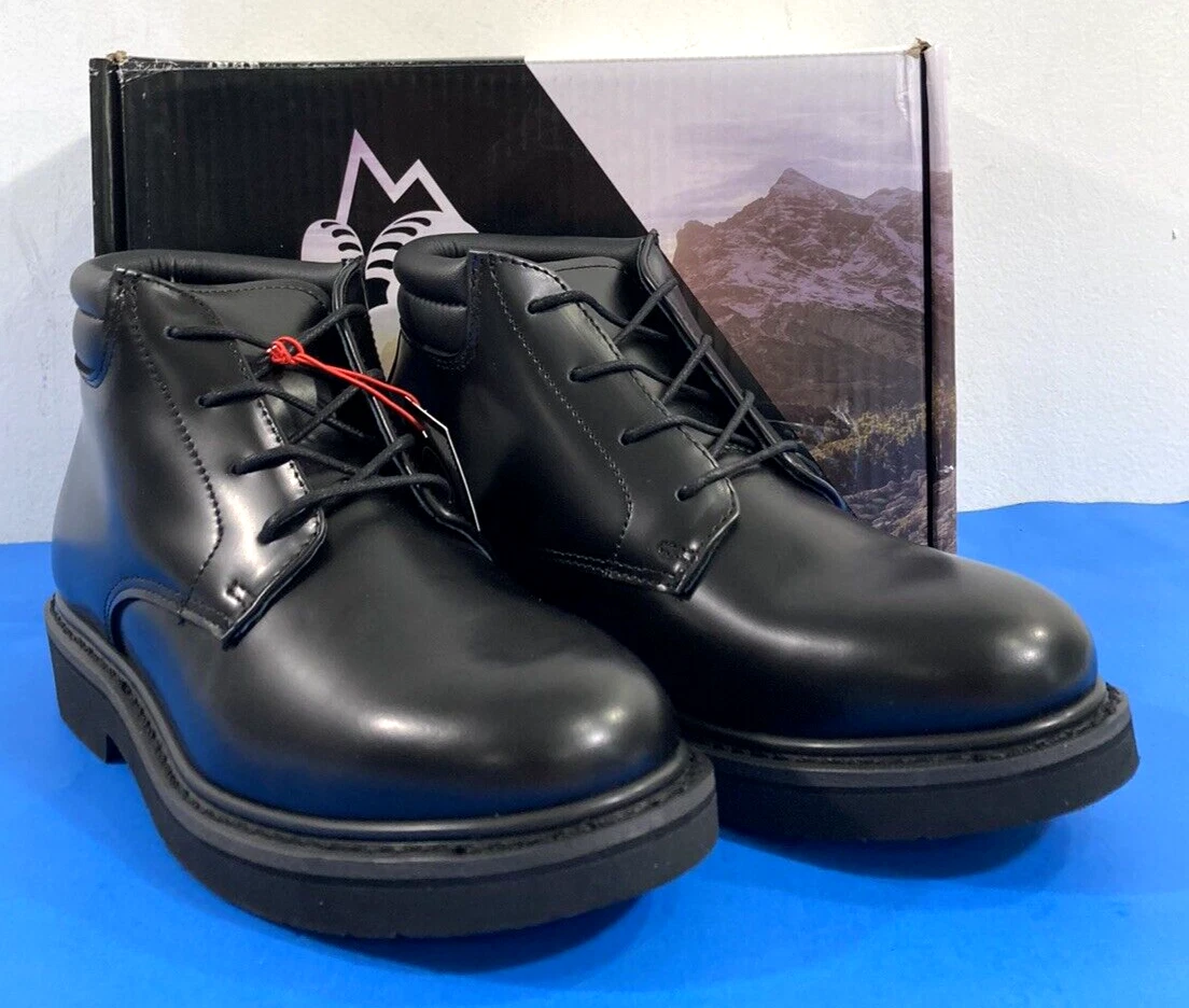 NIB 7.5 M MENS ROCKY 501-8 PRO-CELL POLISHABLE DRESS LEATHER CHUKKA BOOTS SHOES