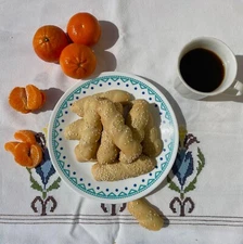 Koulourakia Traditional Greek Butter Cookies (16 oz)