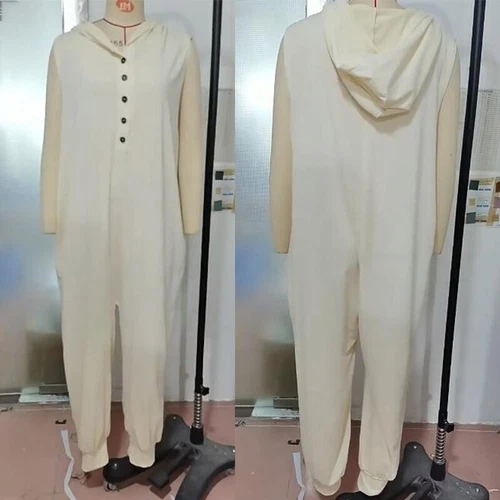 Women Sleeveless Hooded Jumpsuit Playsuit Ladies Loose Baggy Romper Pants Summer - Bild 4 von 23