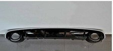 Diffusor für Audi A6 4G Spoiler Heckansatz S-Line S6 RS6 Endrohre Heckschürze 