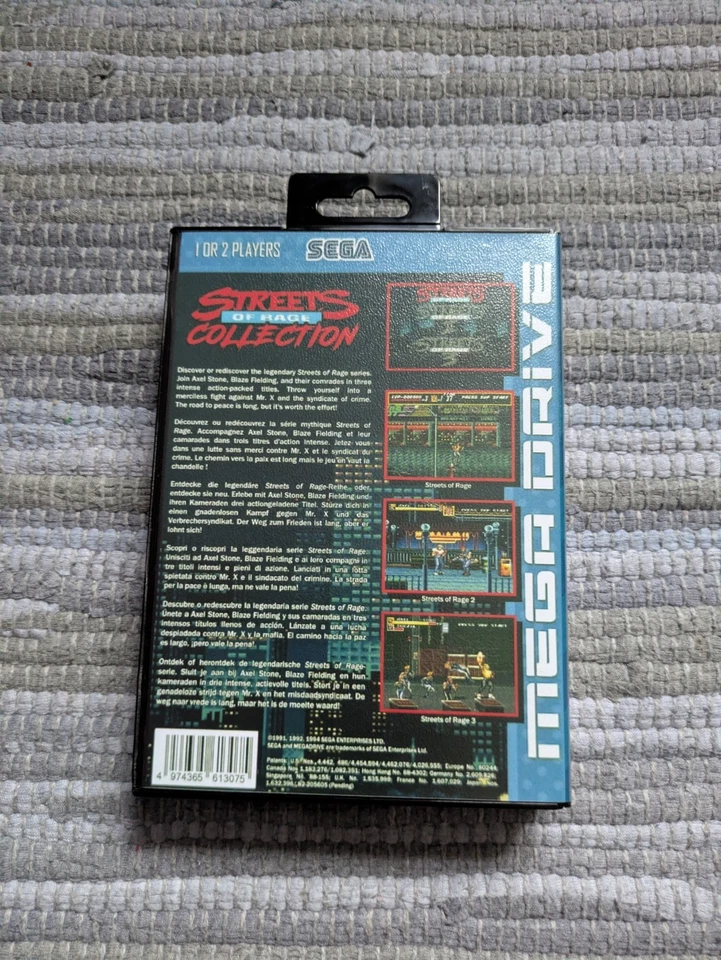 Streets Of Rage Collection 1/2/3 For Sega Mega Drive And Genesis Retro Heaven - Image 4 of 4