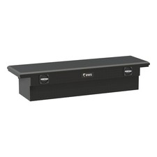 Uws 69 Secure Lock Truck Tool Box Storage W Low Profile Matte Black Aluminum