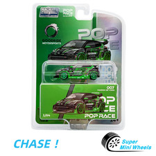 CHASE ! Pop Race 1:64 Toyota Pandem GR Yaris Green #007 - Enigma Exclusive