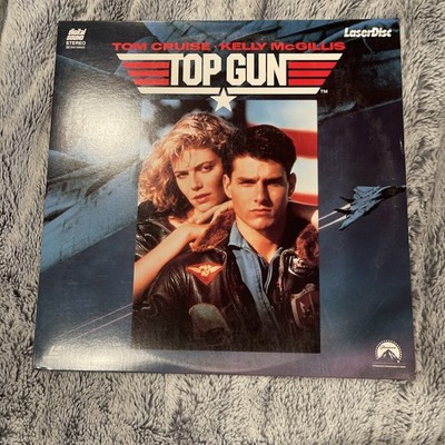 TOP GUN Tom Cruise Kelly McGillis Widescreen Dolby Laserdisc