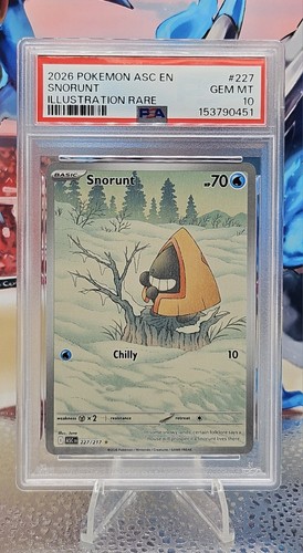 Snorunt graded PSA 10 for sale on eBay