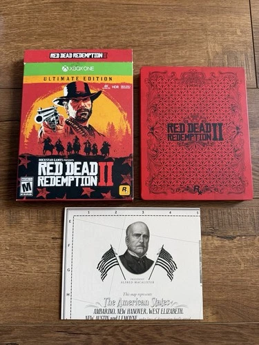 New ListingRed Dead Redemption 2 Ultimate Edition (Xbox One, 2018). Tested. CIB. Clean!
