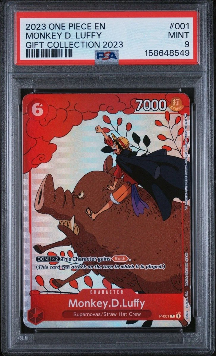 25+ Monkey.D.Luffy P-001 One Piece Promotion Cards for sale