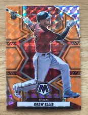 Drew Ellis Rookie Orange Reactive 2022 Panini Mosaic Prizm #204 Diamondbacks RC