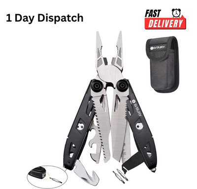 BIBURY 18-in-1 Multitool Pliers Hammer Camping Tool