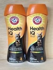 2-Arm  Hammer Health IQ Cat Litter Additive Color Changing Cat Health Indicator