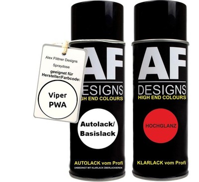 Spraydose für Viper PWA Viper White Basislack Klarlack Sprühdose 400ml