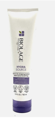 Biolage Hydrasource Blow Dry Shaping Lotion/Dry Hair 5.1 oz