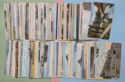 Lot of 100 Vintage Chicago Illinois Postcards - Mostly Litho