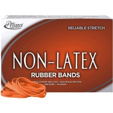 Rubber 37646 64 Non-Latex Rubber Bands, 1 lb Box Contains Approx. 380 Bands ...