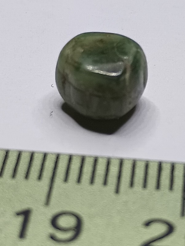 2.85 ct Green Colombian Emerald Rough Polished Crystal from the Skoda Mine