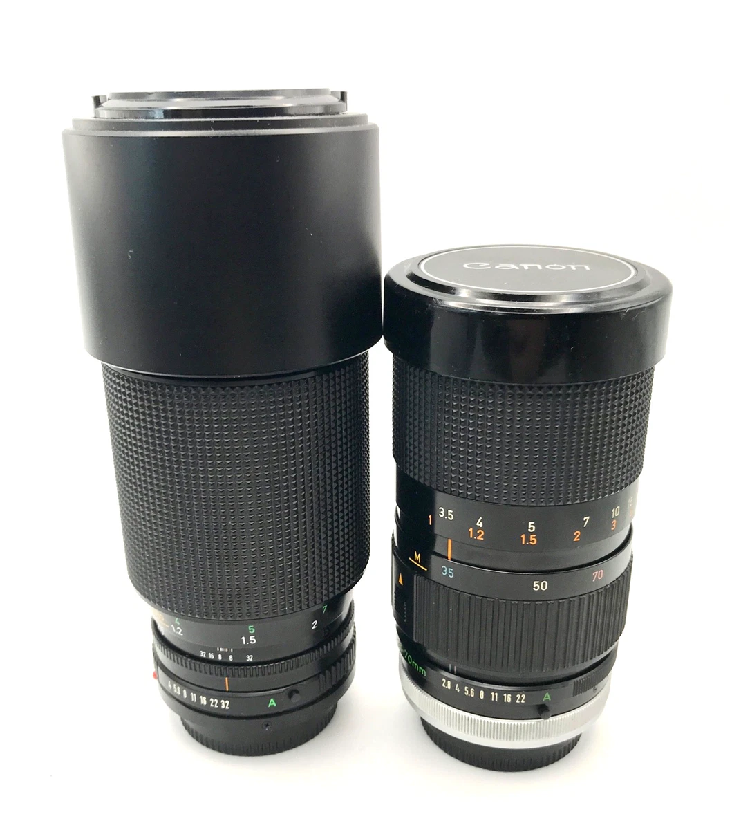 Canon FD 70-210mm Focal Camera Lenses for sale | eBay