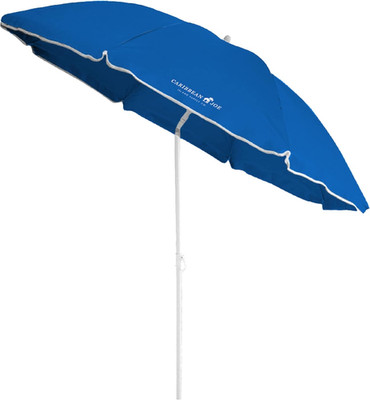 6 Ft Beach Umbrella with Tilt and Carry Bag, Portable UV Protection Sun Umbrella