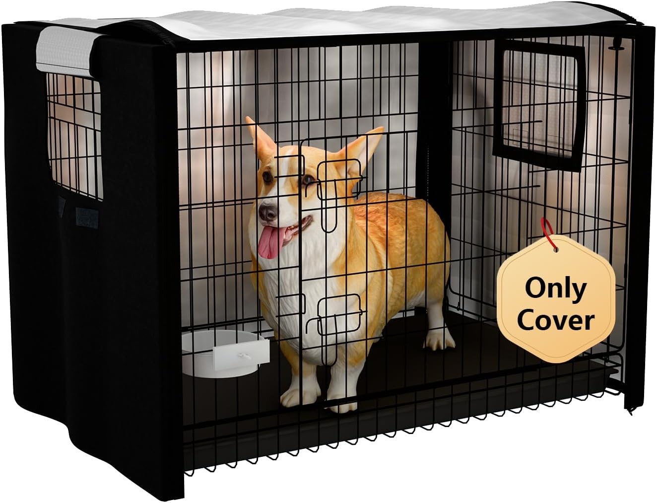 Dog Crate  All Sides Open for 36" Wire Kennel Pet Crates 36L x 23W x 25H In New