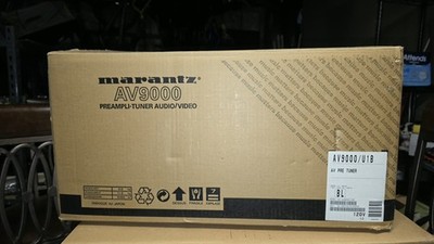 Marantz AV9000 AV Pre Tuner 7-Channel Dolby Digital DTS THX RCA S-Video Inputs