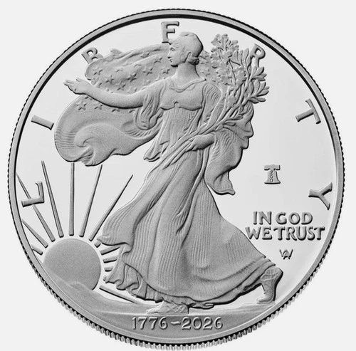 1776 - 2026 W Proof 250th Anniversary Privy American Silver Eagle/ OGP SHIPS 3/3