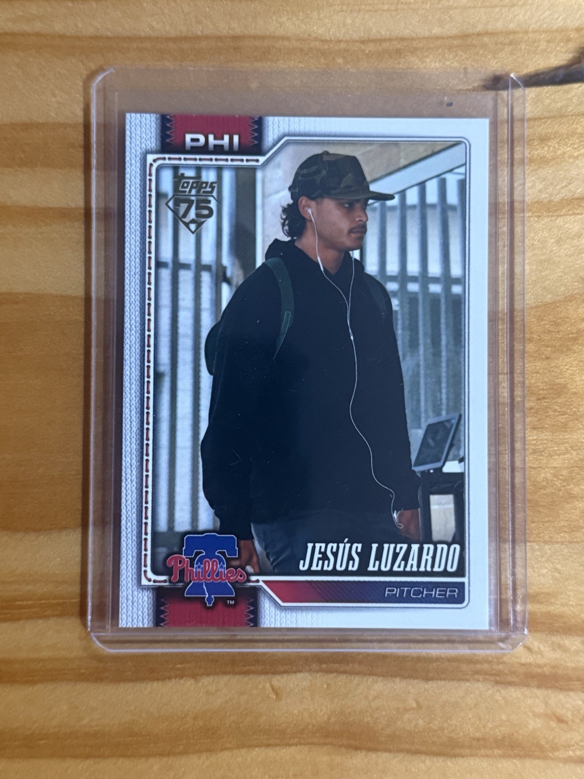 Topps 2026 Series One Jesús Luzardo Golden Mirror #63 Philadelphia Phillies