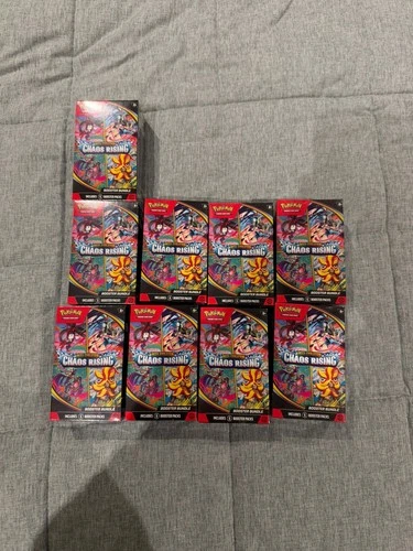 Pokémon TCG Chaos Rising Booster Bundle x9