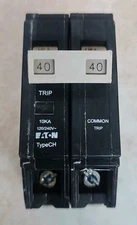Eaton CH240 CHF240 40 Amp 2 Pole 120/240V 10kA
