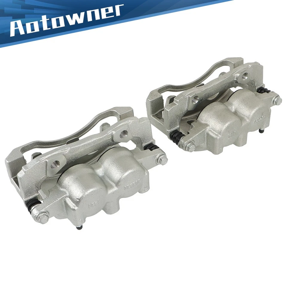 Front LH & RH Brake Calipers with Bracket For Ford Grand Marquis 2003-2010 2011 - Image 4 of 4