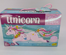 Magical Unicorn Shimmer Foil Floor Puzzle For Kids 4 Large Pieces