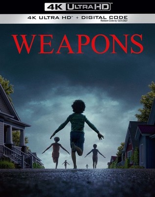 Weapons 4K UHD Blu-ray  - With Protective Case - Like New