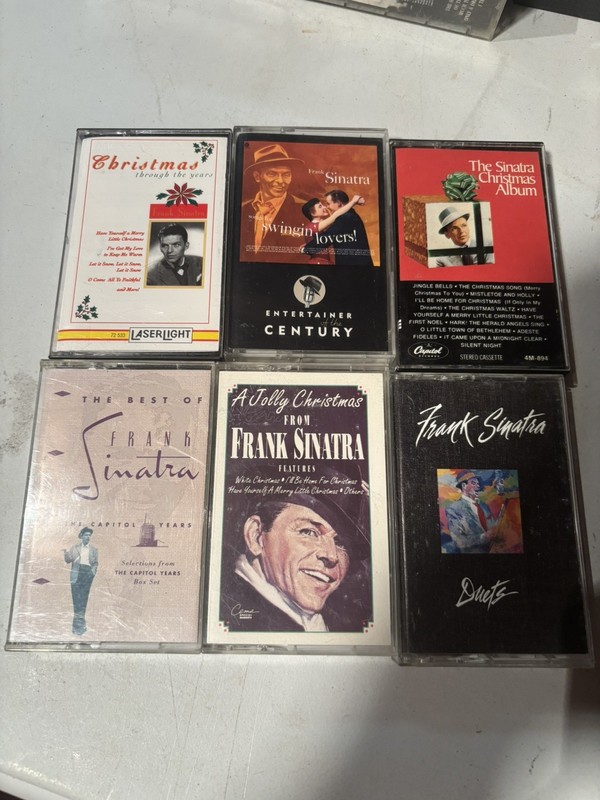 Six (6) Frank Sinatra Cassette Tapes