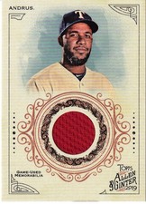 2019 Topps Allen And Ginter Texas Rangers Elvis Andrus Relics