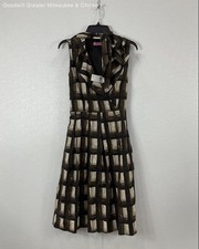 NWT Eliza J. Woman's Missy Brown Knee Length Dress Size 8