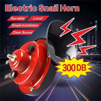 2Pcs Super Train Horn For Trucks SUV Car-Boat Motorcycles300DB 12V Universal