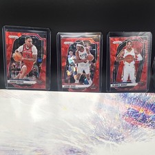 Panini Prizm 2023 NBA 3 Card Lot Hawkins Grant Murray Pelicans Trail Blazers