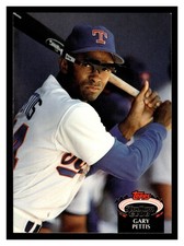 Gary Pettis #548 1992 Stadium Club Texas Rangers