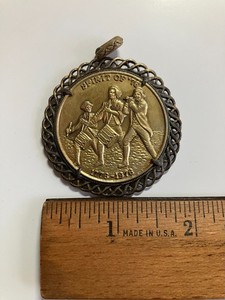USA 200th Anniversary Commemorative pendant 1776-1976 Double-Sided Collectible