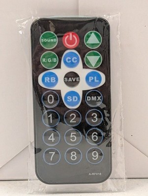 Unbranded Universal RF Remote Control A-P018 for LED RGB DMX Stage Lights - New