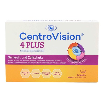 Centrovision 4 Plus Tabletten 30St - PZN 16665776