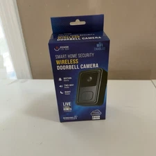 POWER TO GO-SMART HOME SECURITY WIRELESS DOORBELL CAMERA / NEW IN BOX