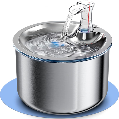 TEAMER Collana per Cani e Gatto Abbracciante Carina - Ciondolo Gioielli per Amante dei Cani e Gatto in Acciaio Inossidabile per Donna Uomo (Argento