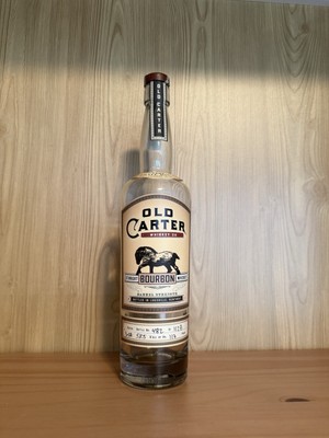 Old Carter Whiskey Co Straight Bourbon Whiskey Very Small batch Rare Pappy btac