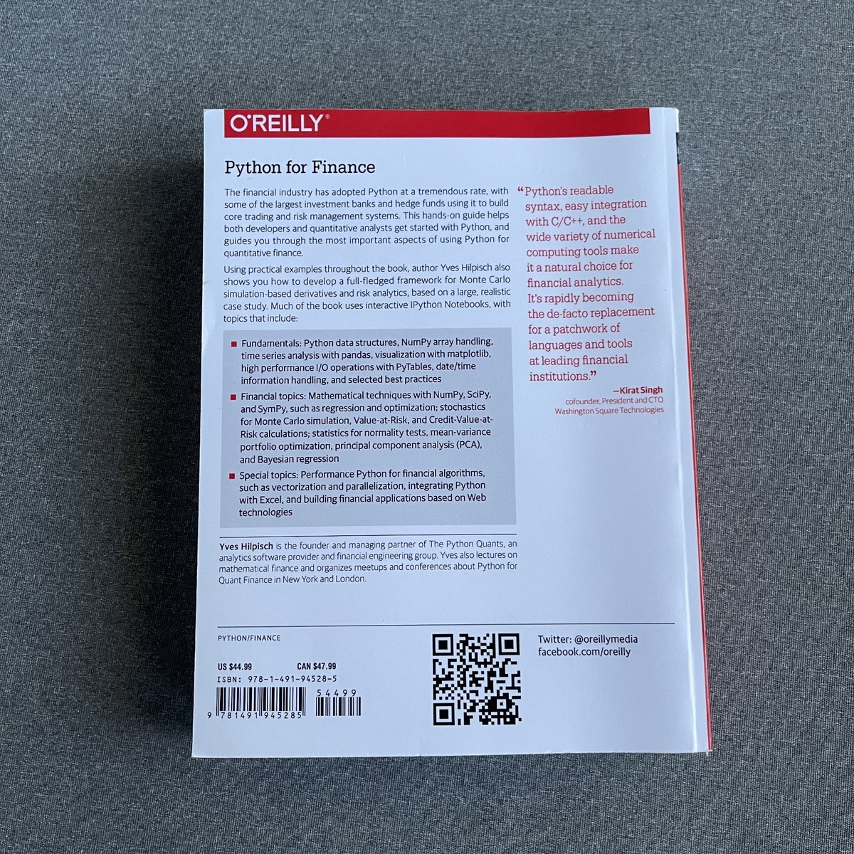 Python for Finance: Analyze Big Financial Data - Paperback