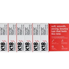 K18 Leave-In Molecular Repair Hair Mask 0.17 Oz / 5 ml - PACK OF 6