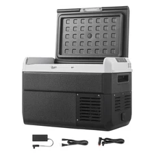 12 Volt Car Refrigerator Portable Freezer 26.4QT Electric Cooler for Camping