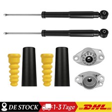 2x Stossdämpfer + Domlager + SACHS Protection-Kit Hinten FÜR AUDI A1 VW POLO 6R